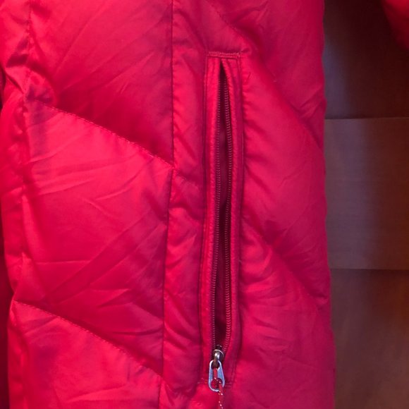 Eddie Bauer Winter Down Parka in Red - Picture 2 of 14